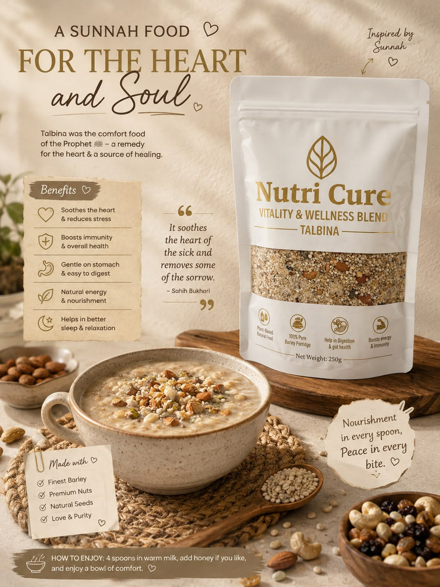 Nutri Cure Premium Talbina - Vitality & Wellness Blend