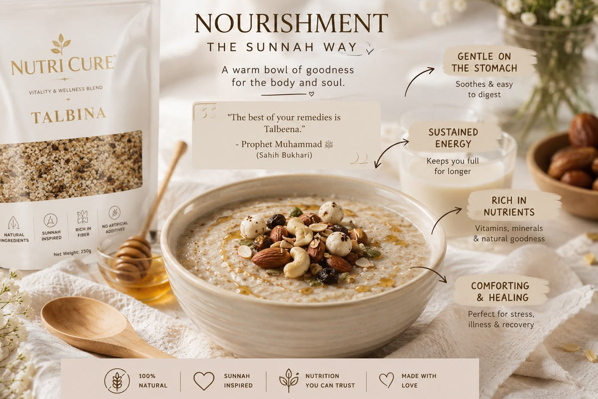Nutri Cure Premium Talbina - Vitality & Wellness Blend